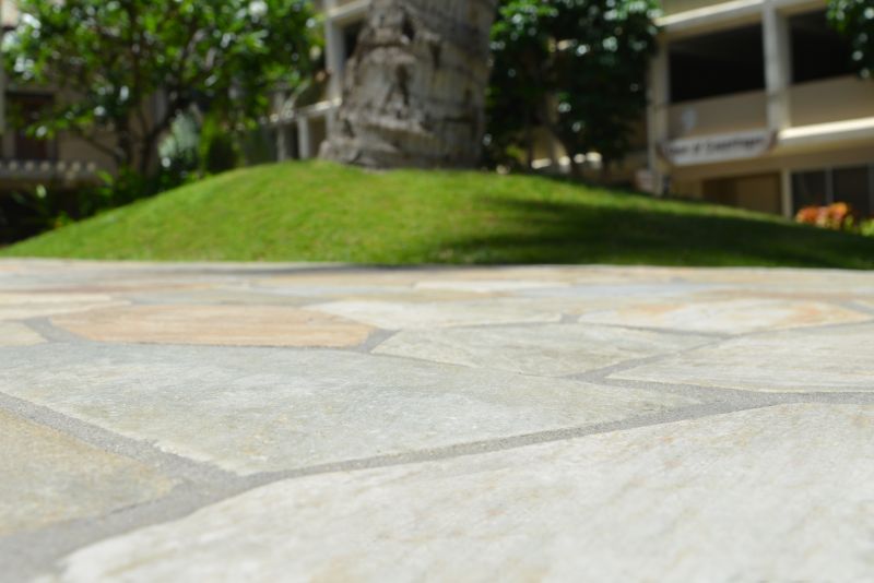 Flagstone Mortar Joint Repair