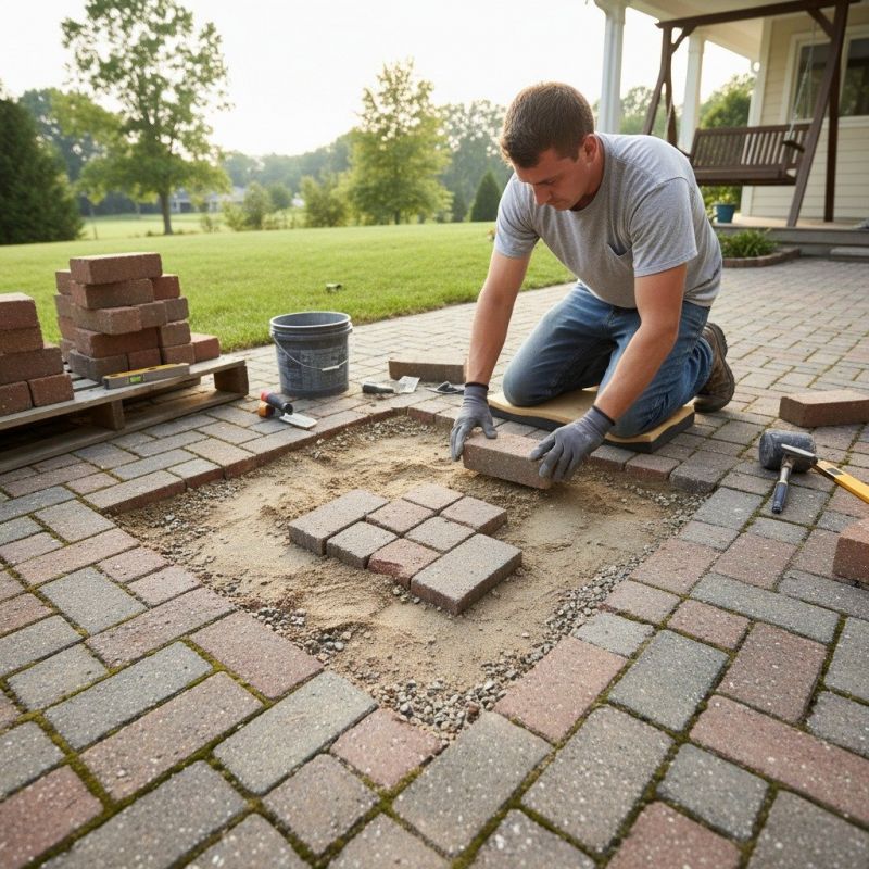 Patio Pavers Repair