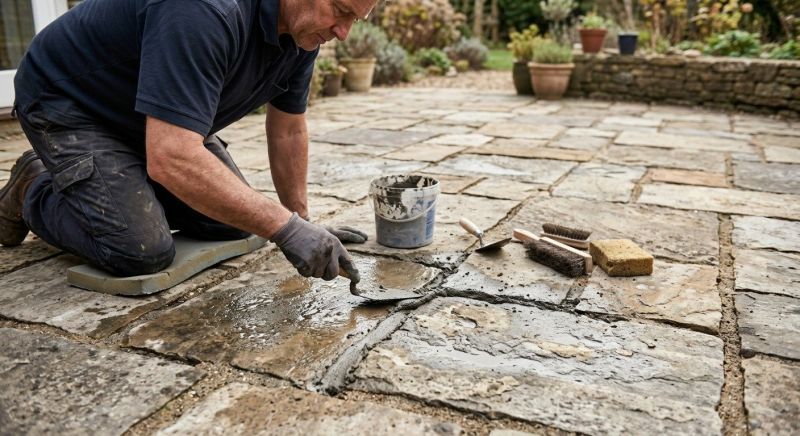Flagstone Installation