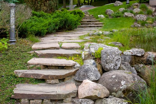 Flagstone Steps Restoration